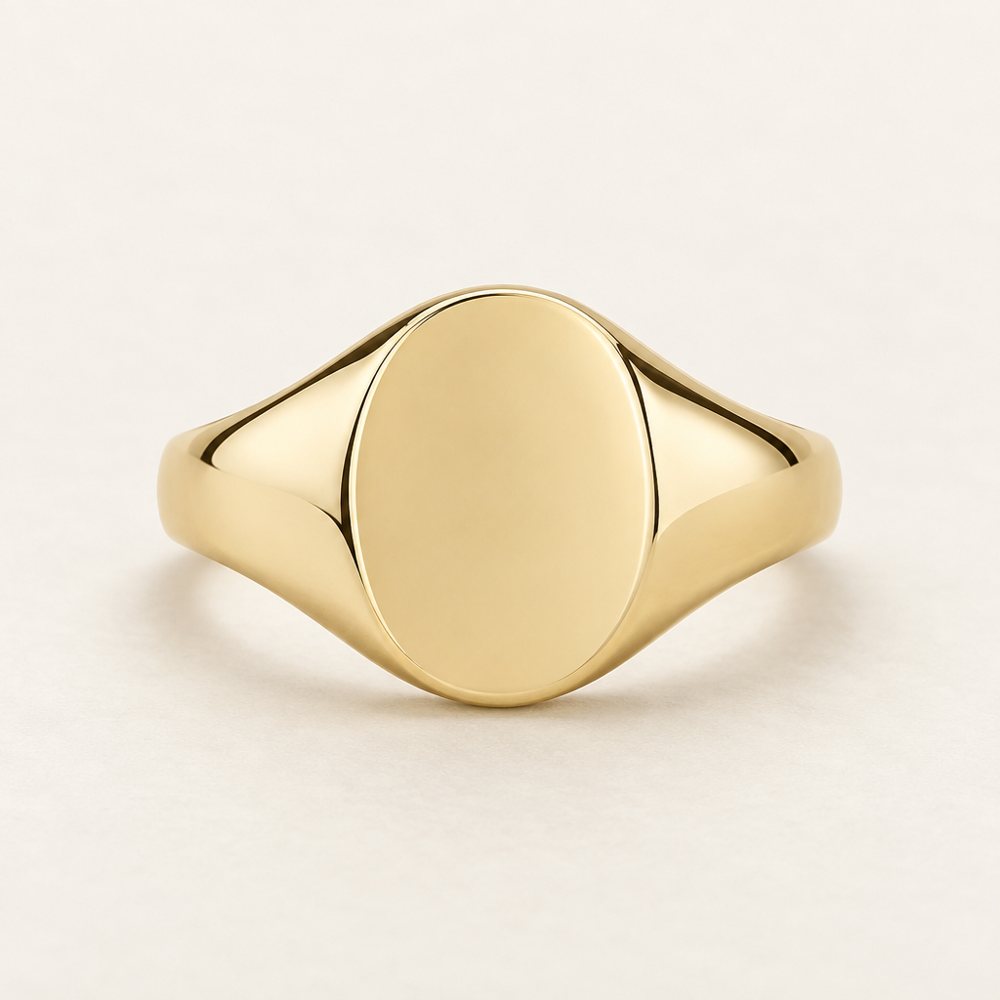 Classic Oval Signet Ring
